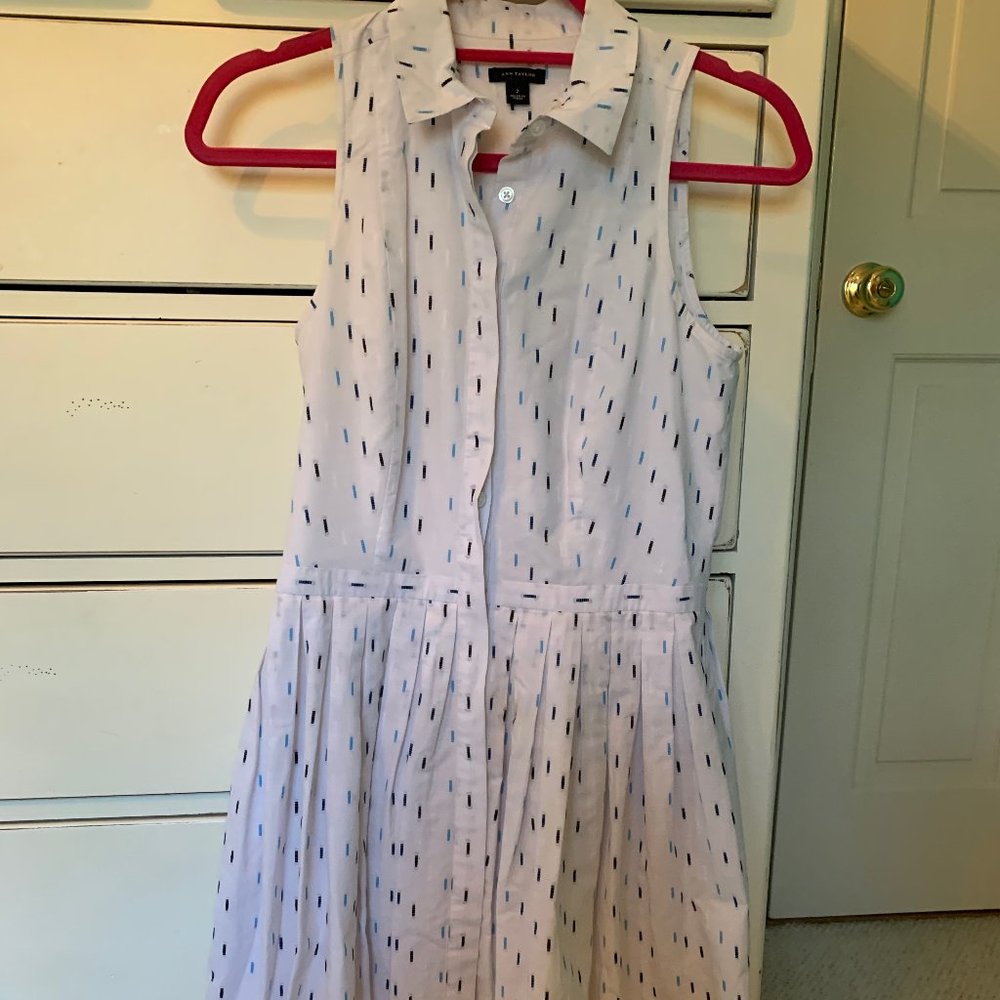 Ann Taylor | Summer Pleated Dress